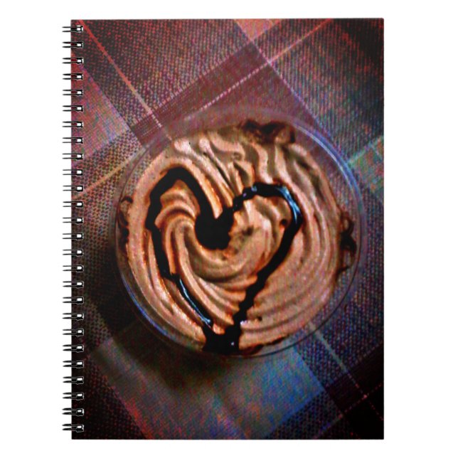 Choklad Heart Anteckningsbok (Framsidan)