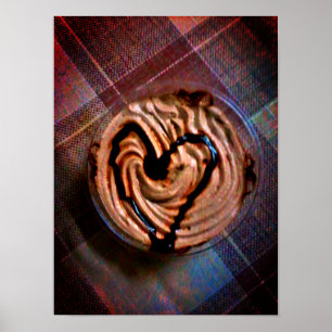 Choklad Heart Poster