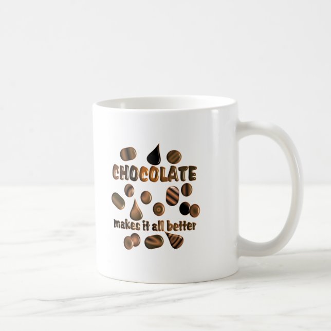 Choklad Kaffemugg (Höger)