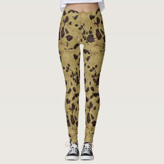 Choklad kakadamasker leggings