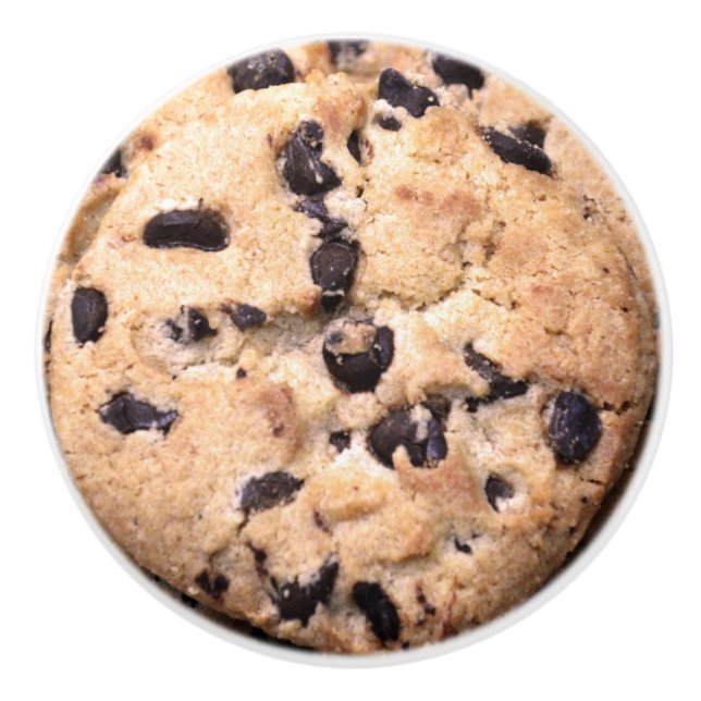 Choklad kakanärbild knopp (Framsidan)