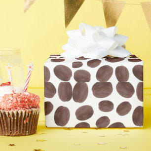 Choklad kex mönster presentpapper