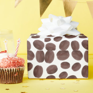 Choklad kex mönster presentpapper