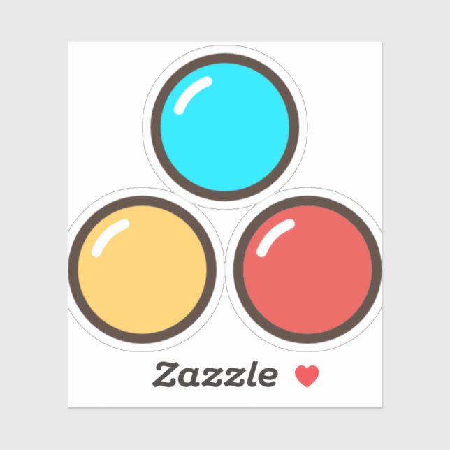 choklad klistermärken (Ark)