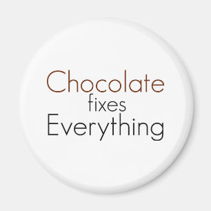 Choklad korrigerar allt magnet