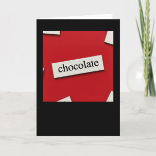 Choklad Kort