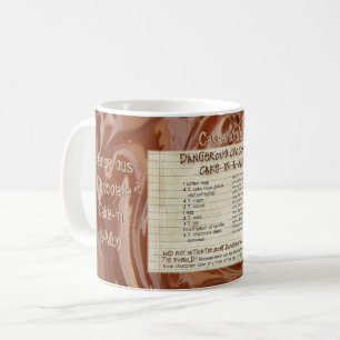 Choklad-kummel i ett recept från Mugg, anpassa alt Kaffemugg