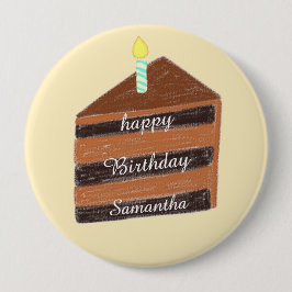 Choklad kummelsegment knapp