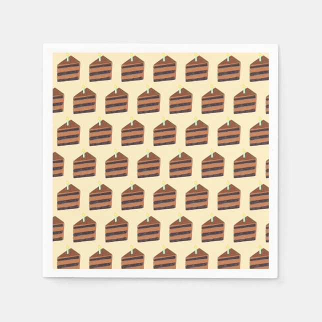 Choklad kummelsegment pappersservett (Framsidan)