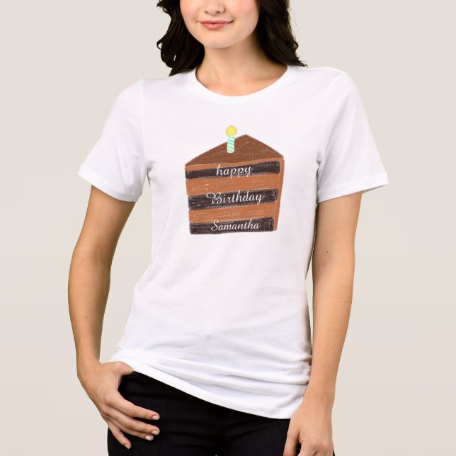 Choklad kummelsegment t shirt (Framsida)