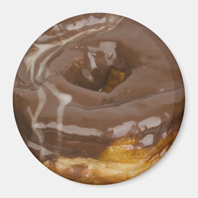 Choklad, kylskåp eller låstmagnet magnet (Framsidan)