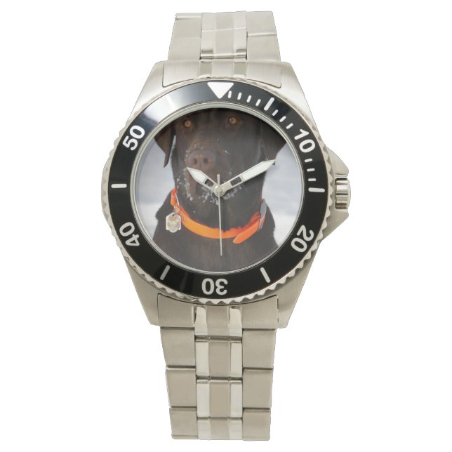 Choklad Lab Armbandsur (Framsida)