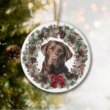 Choklad Lab Hund Pinecone Personlig för andning