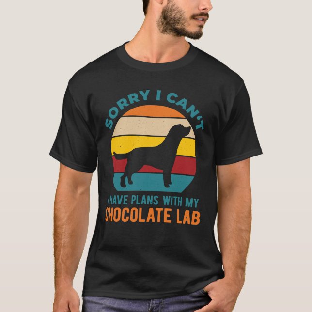 Choklad Lab T Shirt (Framsida)