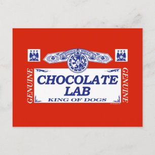 Choklad Lab Vykort