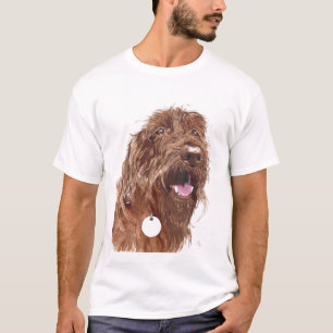 Choklad Labradoodle #1 Edun bor skjortan T Shirt