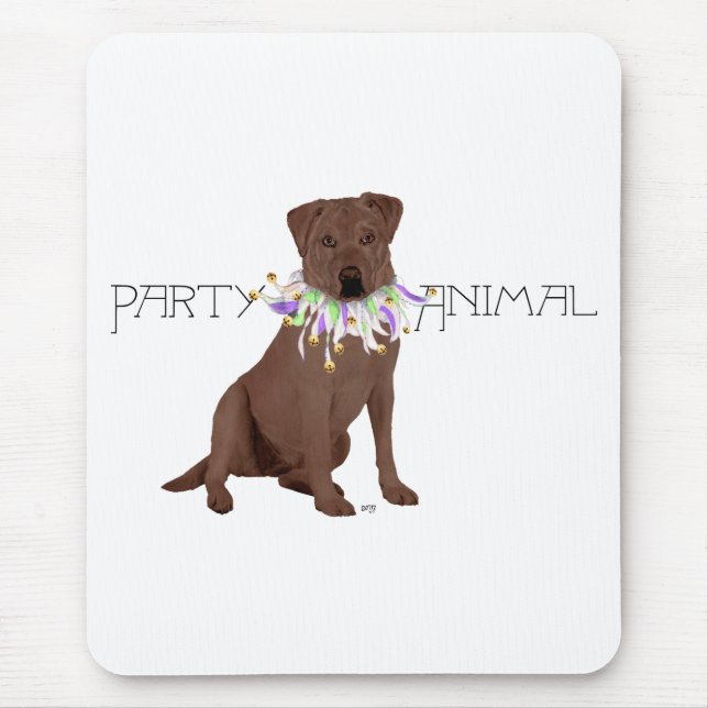 Choklad Labrador Retriever-fest Musmatta (Framsidan)