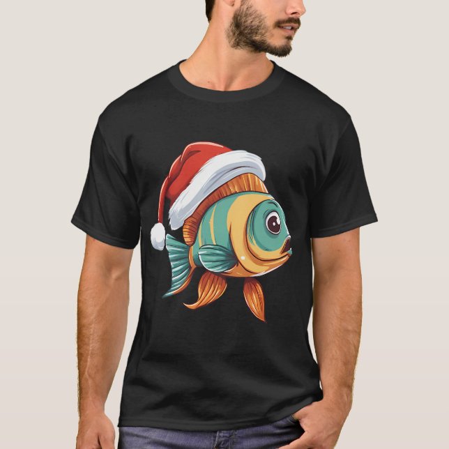 Choklad Labrador Retriever Hund Jul T Shirt (Framsida)