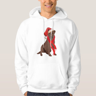 Choklad Labrador Retriever Jul Sweatshirt