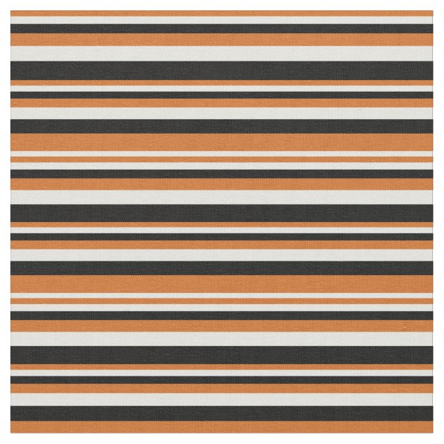 Choklad, Light Cyan och Black Linjer Tyg (Närbild)