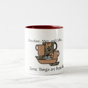 Choklad, manar & kaffemugg