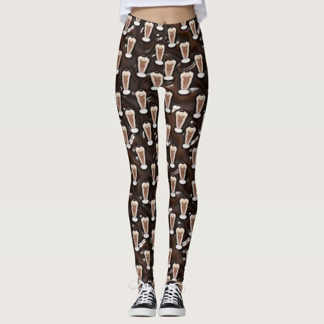 Choklad Milkshake Leggings (Framsida)