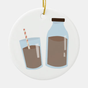 Choklad Mjölk Julgransprydnad Keramik