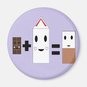 Choklad Mjölk Magnet