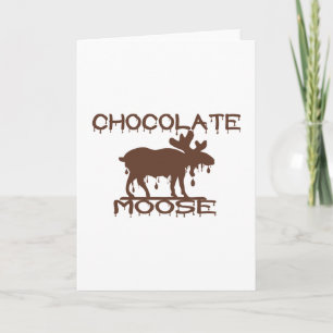 Choklad Moose Kort