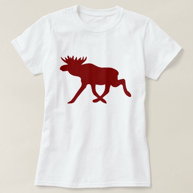 Choklad Moose Tee (Design framsida)