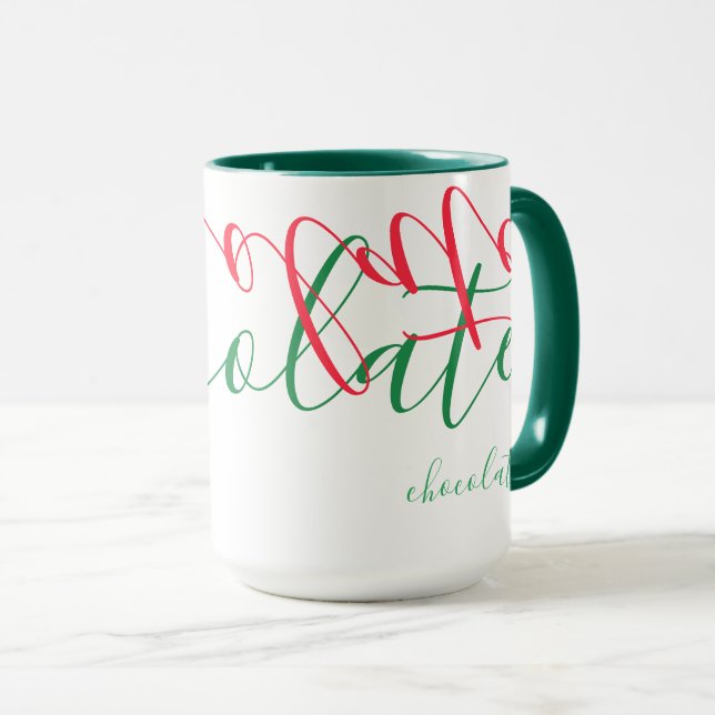 choklad mugg (Framsida höger)