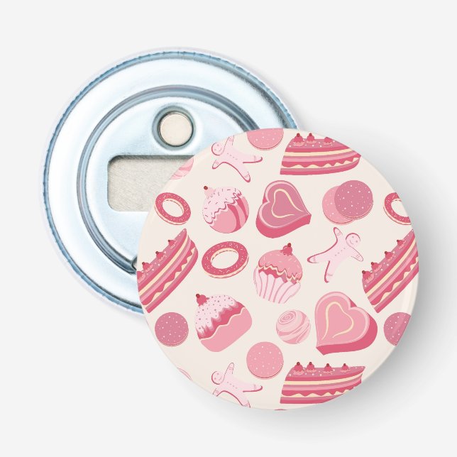 Choklad- och bakelsemönster 2 flasköppnare (Framsidan)