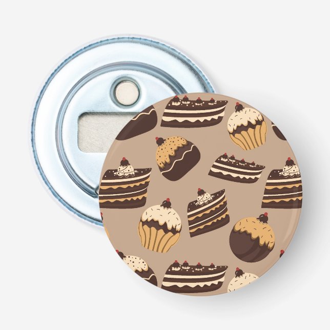 Choklad- och bakelsemönster 3 flasköppnare (Framsidan)