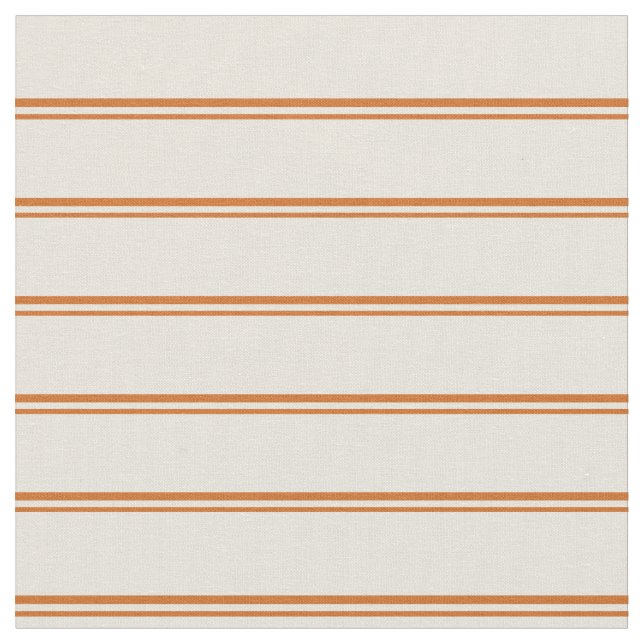 Choklad och Beige Färgad stripe Mönster Tyg (Närbild)