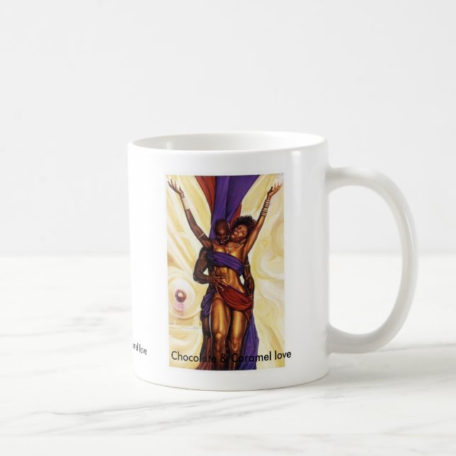 Choklad- och Caramelkärlek Kaffemugg (Höger)