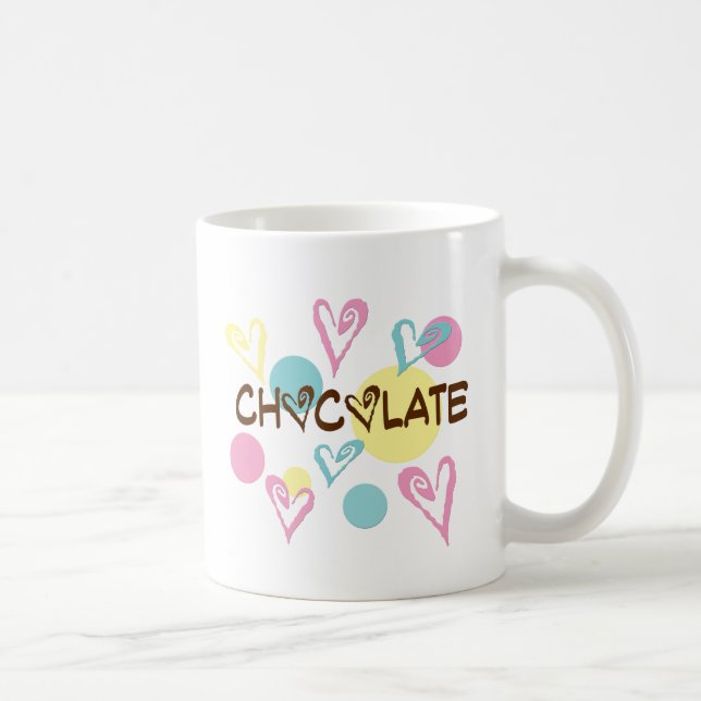Choklad och hörn kaffemugg (Höger)