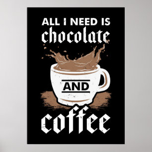 Choklad och kaffe av kaffe, Älskare Poster