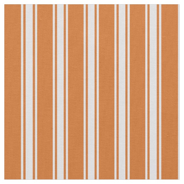 Choklad och Lavender Färgad Rand Tyg (Närbild)