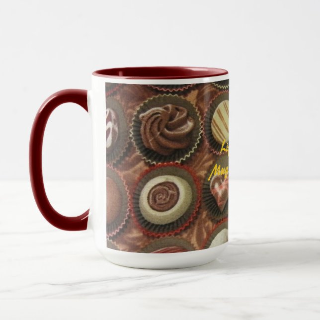 Choklad och tryffel mugg (Vänster)