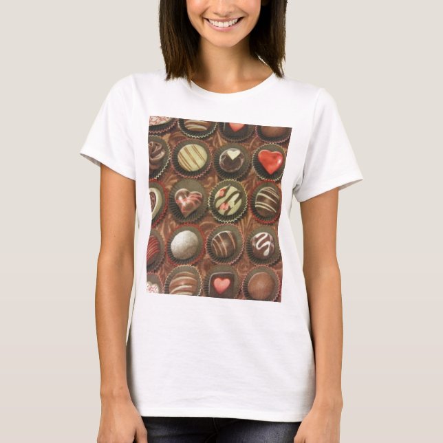 Choklad och tryffel tee shirt (Framsida)