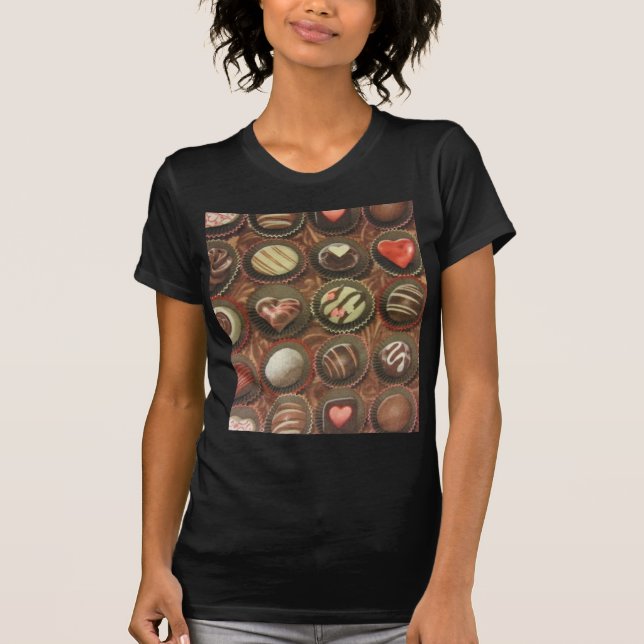 Choklad och tryffel tee shirt (Framsida)