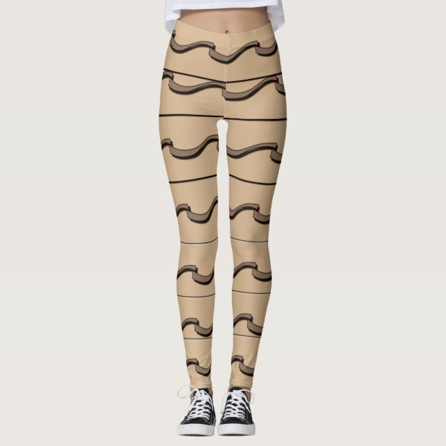 Choklad 🍫 öken, kamoflauge, balar! leggings (Framsida)