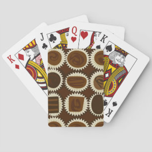Choklad på däck spel kort