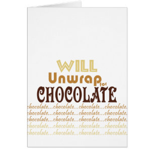 Choklad packar upp OBS kort