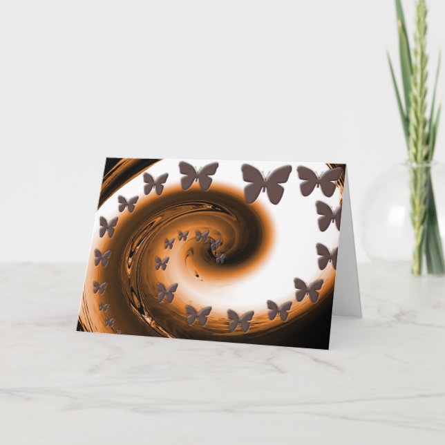 Choklad Påsk-kort med recept Helgkort (Framsida)