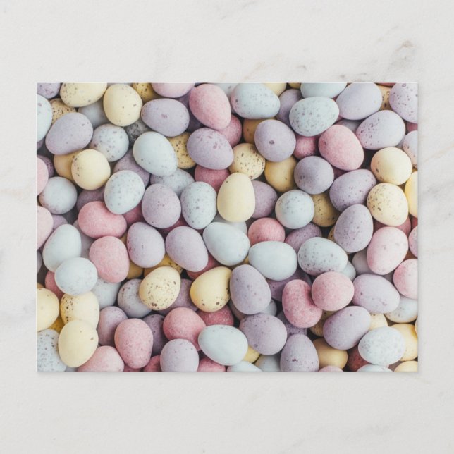 Choklad-Påskägg Vykort (Framsida)