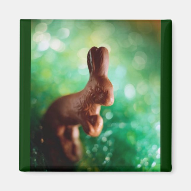 Choklad-Påskhare Magnet (Framsidan)