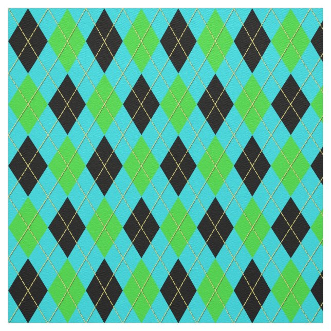 Choklad Pastels 12-Argyle Fabric Tyg (Provkarta)