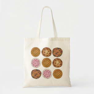 Choklad Peanut Sugar Cookie Cookies Baking Tote Tygkasse