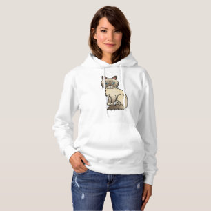 Choklad Point Tabby Birman / Ragdoll Söt Katt T Shirt
